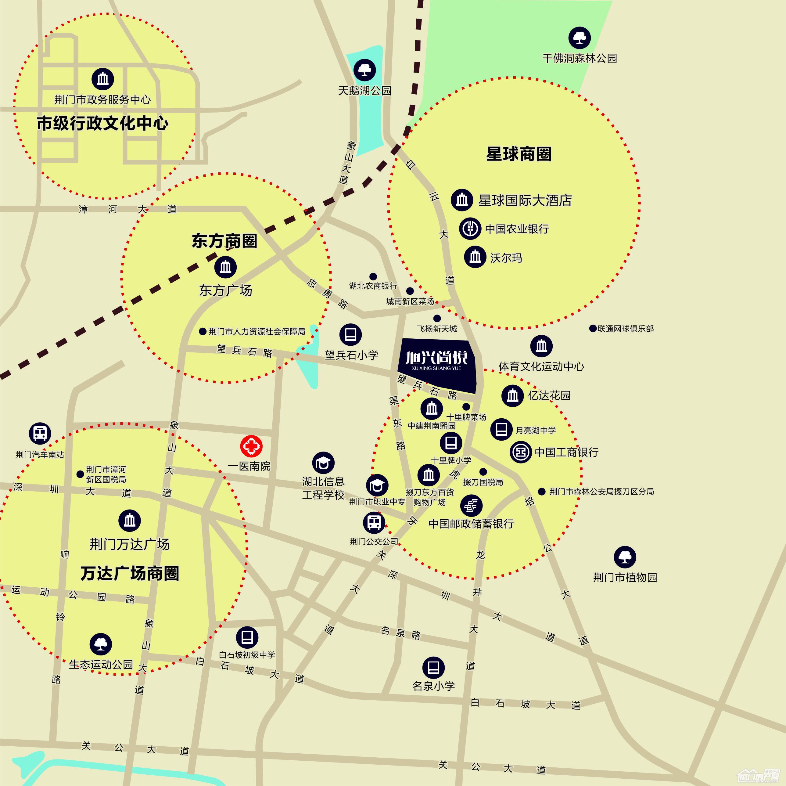 旭兴尚悦区位图