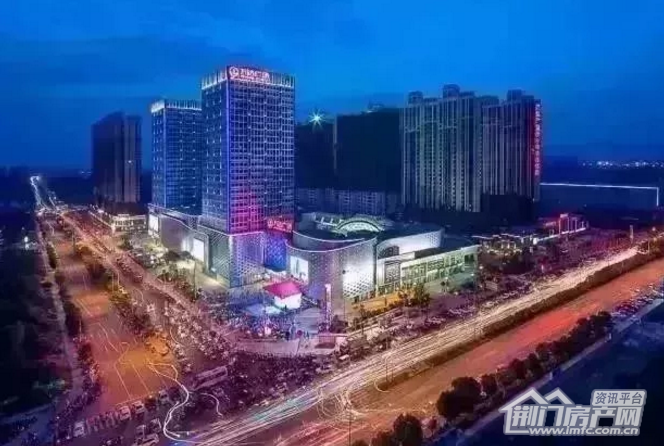 荆门万达广场夜景