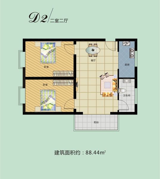 金果园户型图