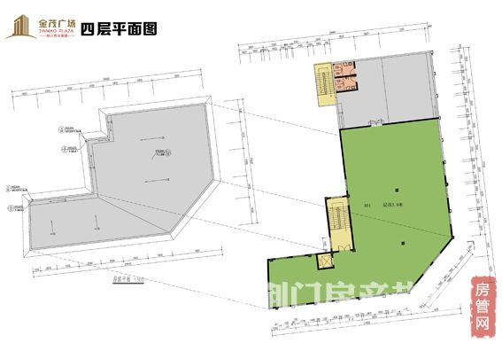 四楼平面图