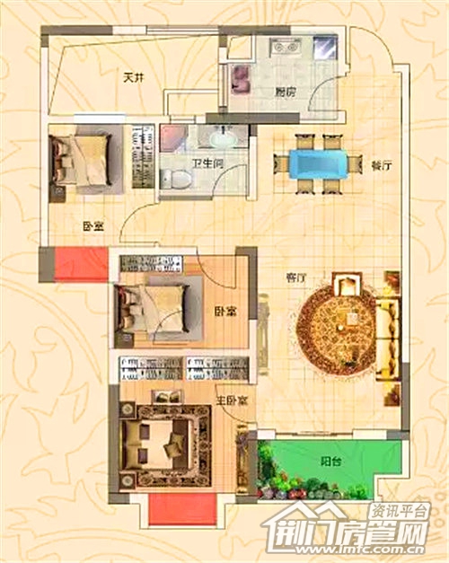 荆南熙园户型图