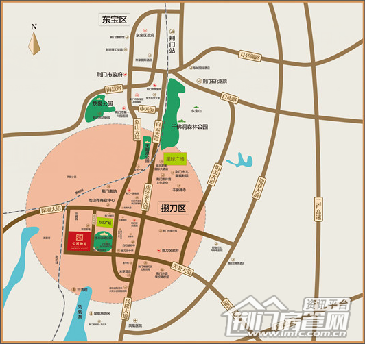 区位图