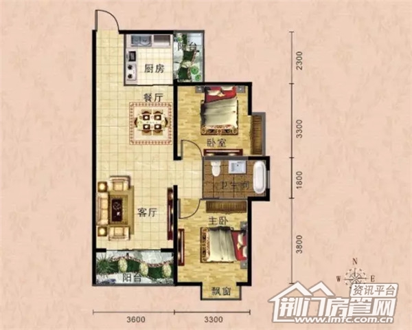 迦南美地户型图