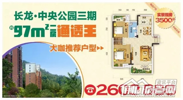 长龙·中央公园三期户型