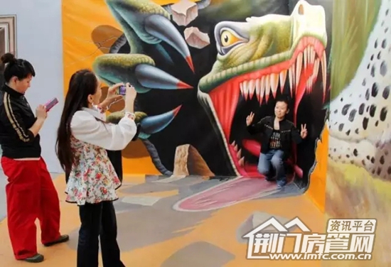 荆门飞扬新天城3D画展