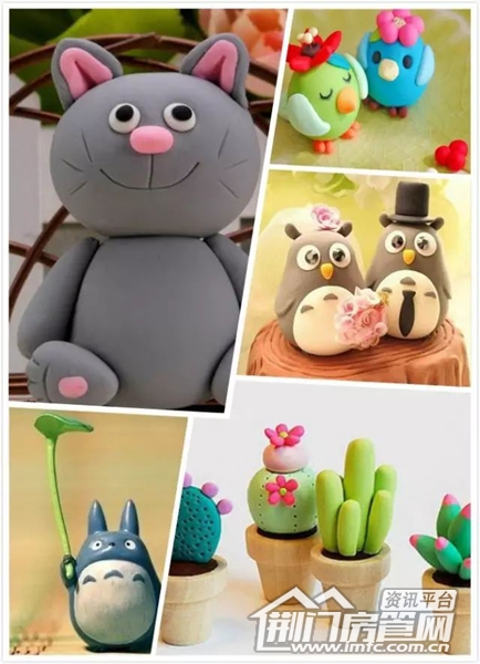 荆门碧桂园房软陶DIY