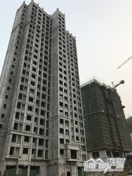 龙山国际3月工程进度