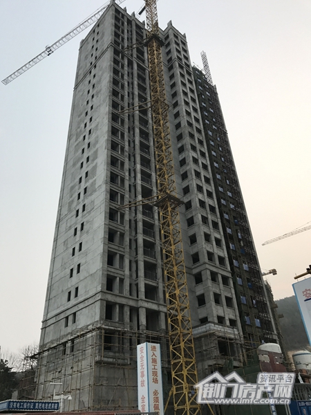龙山国际3月工程进度