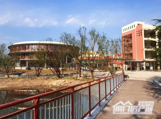 龙泉中学南校实景照