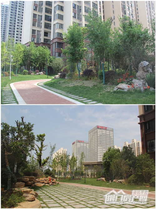 红星时代广场一期小区实景